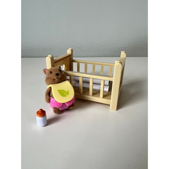 Li'l Woodzeez Bobbleez Benny Beaver and Lilli Squirrel Figure Toy Lot - Picture 3 of 11